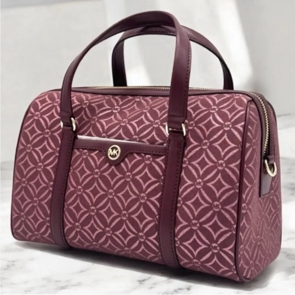 MICHAEL KORS MEDIUM DUFFLE SATCHEL CROSSBODY BAG